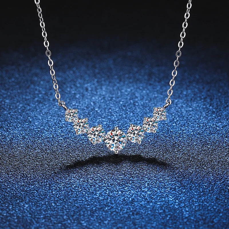 Moissanite White Elegance Necklace
